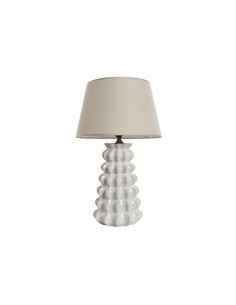 Lampe de bureau Home ESPRIT Blanc Porcelaine 50 W 220 V 40 x 40 x 65 cm