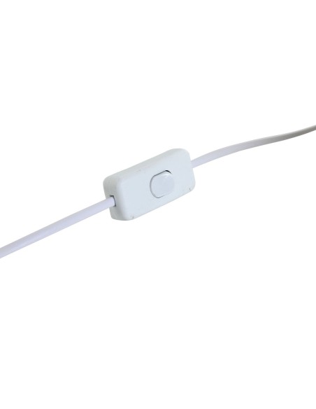 Lampe de bureau Home ESPRIT Blanc Porcelaine 50 W 220 V 40 x 40 x 65 cm