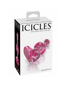 Plug Anal Pipedream Icicles Rose 2
