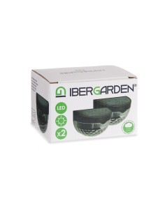 Lampe solaire Ibergarden SG003 Noir 5 x 65 x 9 cm 2