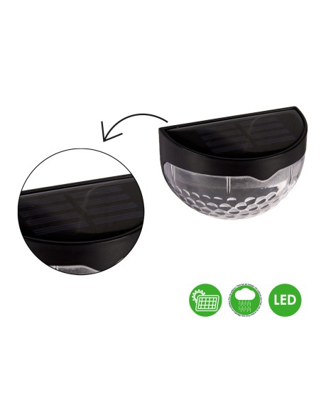 Lampe solaire Ibergarden SG003 Noir 5 x 65 x 9 cm
