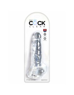 Gode réaliste Pipedream King Cock Clear 2