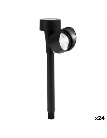 Lampe solaire Ibergarden BH18057 Noir 12 x 26 x 5,5 cm (24 Unités)