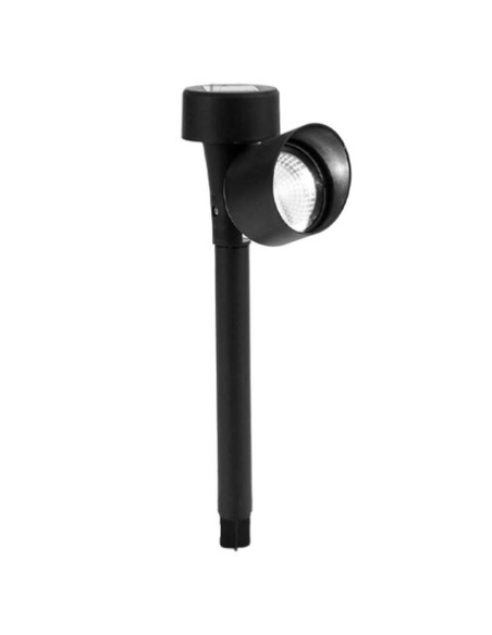 Lampe solaire Ibergarden BH18057 Noir 12 x 26 x 5,5 cm (24 Unités)