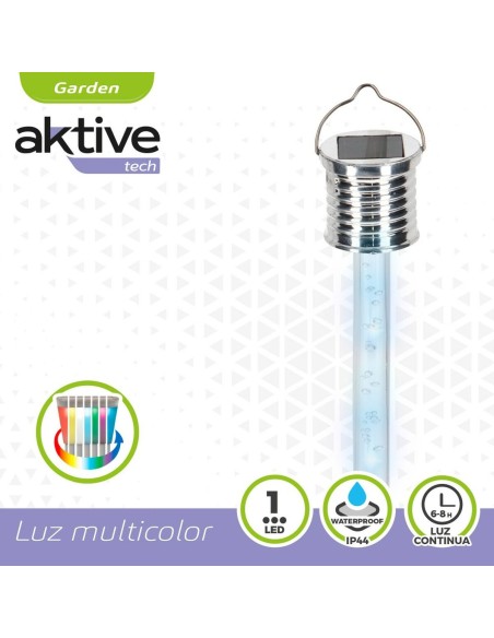Lampe solaire Aktive 3 x 17,5 x 3 cm (24 Unités)