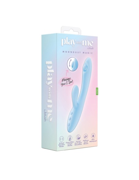 Vibrateur G-Spot Blush Play with me Bleu