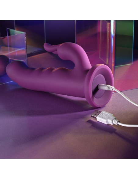 Vibrateur G-Spot Playboy FLUFFLE Rose