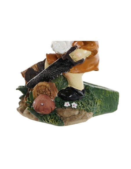 Nains de jardin Home ESPRIT Multicouleur 11,5 x 11 x 15,2 cm (2 Unités)