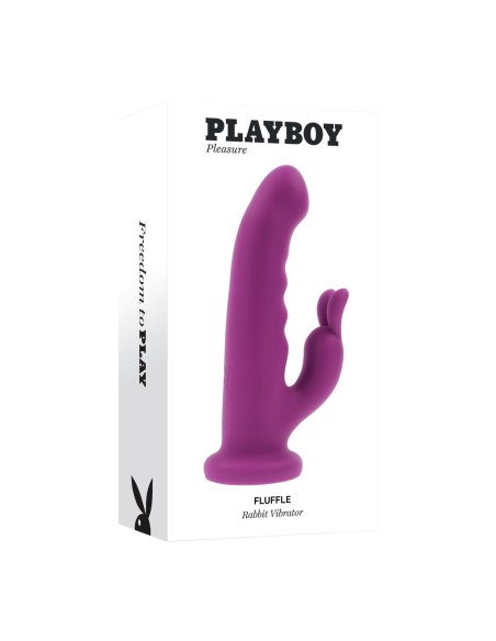 Vibrateur G-Spot Playboy FLUFFLE Rose