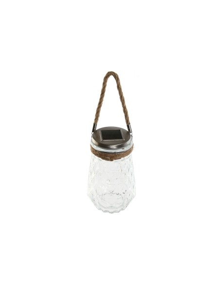 Décoration lumineuse Home ESPRIT Transparent Argenté 11 x 11 x 18 cm