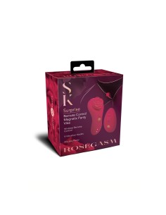 Vibromasseur Secret Kisses RoseGasm Rouge 2