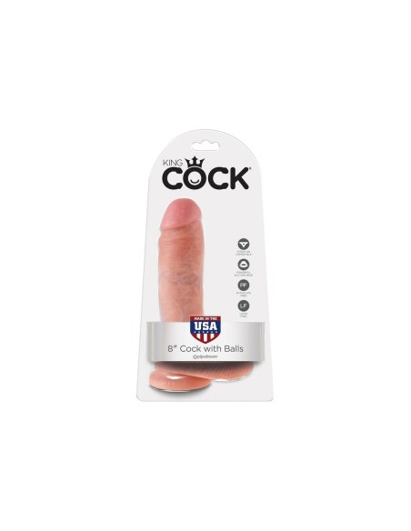 Pénis réaliste Pipedream King Cock PVC Ø 5 cm