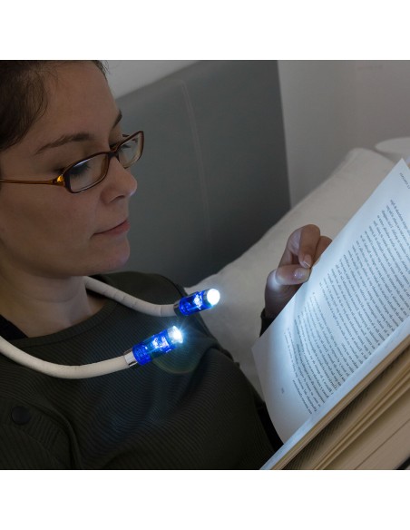 Lampe de Lecture LED pour Tour de Cou Nereled InnovaGoods