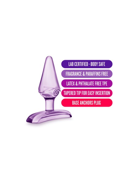 Plug Anal Blush Play with me Violet (5,7 cm)