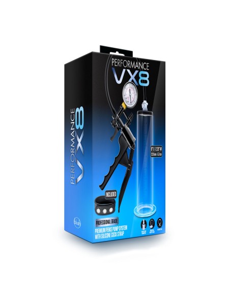 Pompe à pénis Blush Performance VX8 Noir