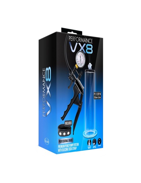 Pompe à pénis Blush Performance VX8 Noir