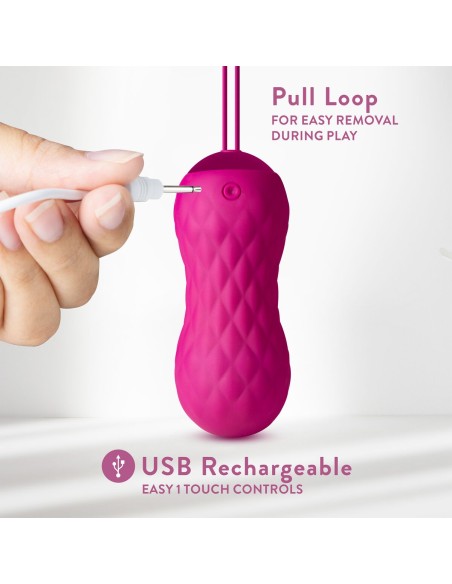 Vibromasseur à boules Blush Lush (by Blush) Rose
