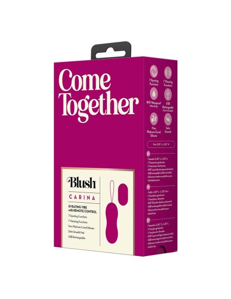 Vibromasseur à boules Blush Lush (by Blush) Rose