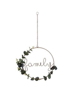 Décoration Suspendue Family Ø 31 cm Doré