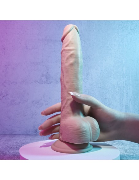 Gode réaliste Evolved Silicone ABS Ø 3,5 cm (16,5 cm)