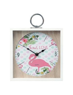 Horloge Murale Rose 20 x 5 x 20 cm