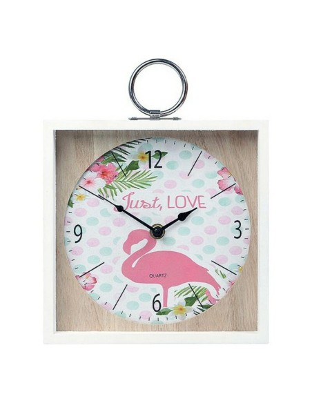 Horloge Murale Rose 20 x 5 x 20 cm