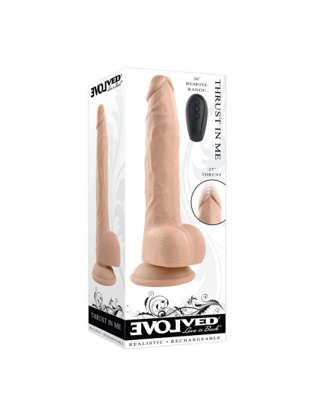 Gode réaliste Evolved Silicone ABS Ø 3,5 cm (16,5 cm)