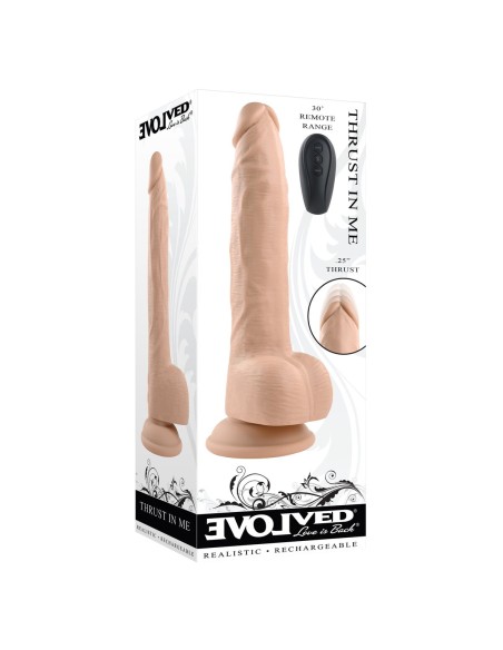 Gode réaliste Evolved Silicone ABS Ø 3,5 cm (16,5 cm)
