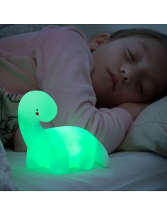 Lampe LED multicolore Dinosaure Lightosaurus InnovaGoods
