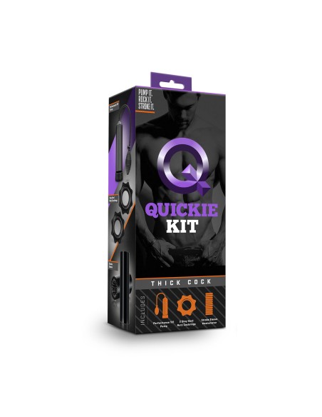 Pompe à pénis Blush Quickie kit Noir