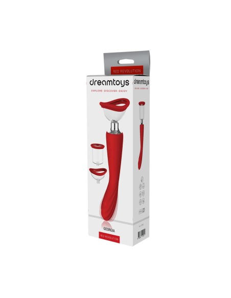 Pompe à pénis Dream Toys Red Revolution Rouge