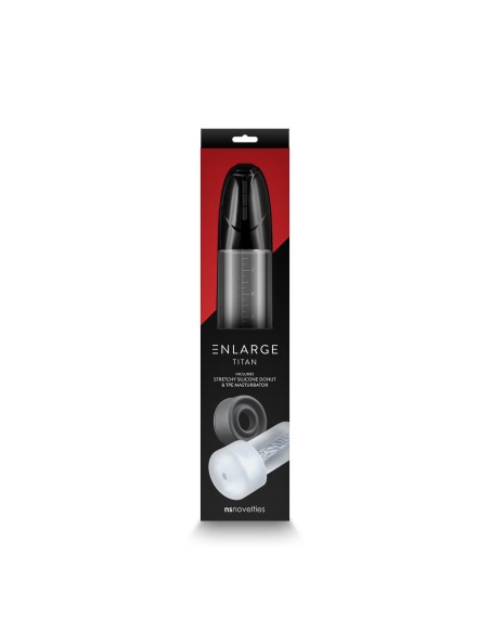 Pompe à pénis NS Novelties Titan Noir