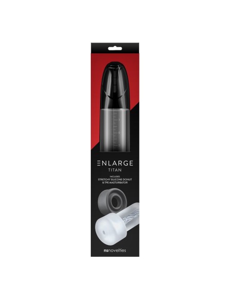 Pompe à pénis NS Novelties Titan Noir