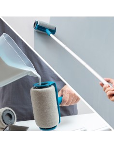 Ensemble de rouleaux de peinture anti-goutte rechargeables Roll'n'paint InnovaGoods 5 Pièces