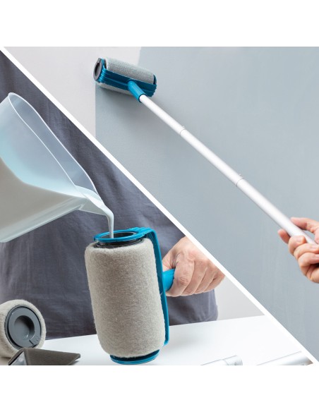 Ensemble de rouleaux de peinture anti-goutte rechargeables Roll'n'paint InnovaGoods 5 Pièces