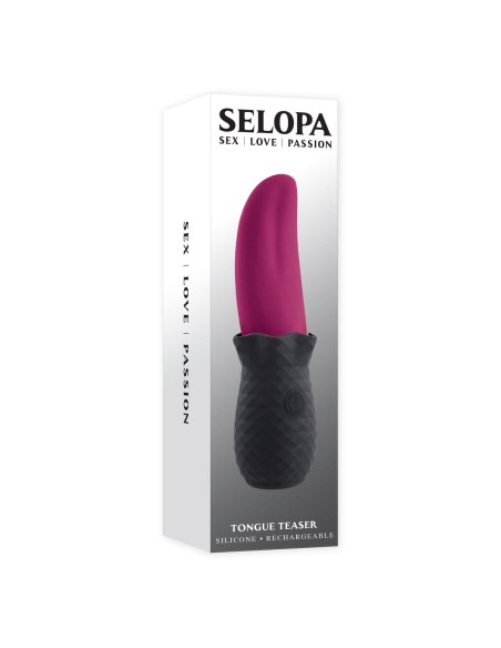 Vibromasseur Selopa Tonge Teaser Rose