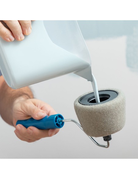 Ensemble de rouleaux de peinture anti-goutte rechargeables Roll'n'paint InnovaGoods 5 Pièces