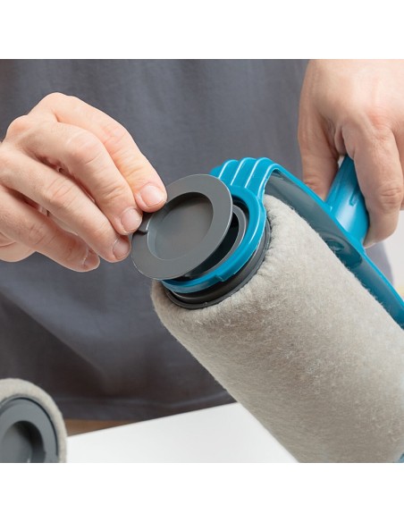 Ensemble de rouleaux de peinture anti-goutte rechargeables Roll'n'paint InnovaGoods 5 Pièces