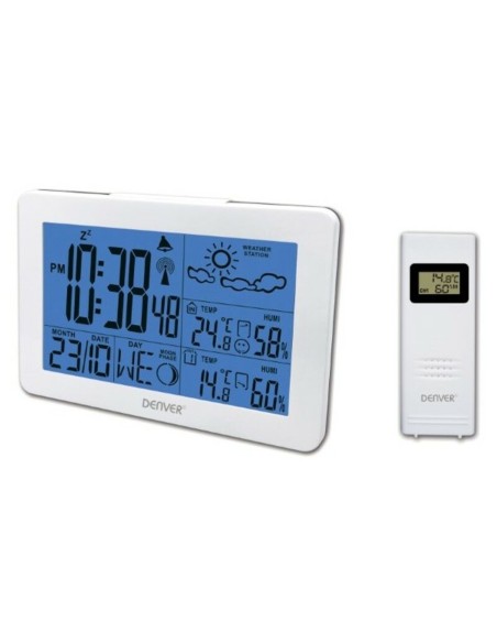 Station Météorologique Multifonction Denver Electronics WS-530 Blanc