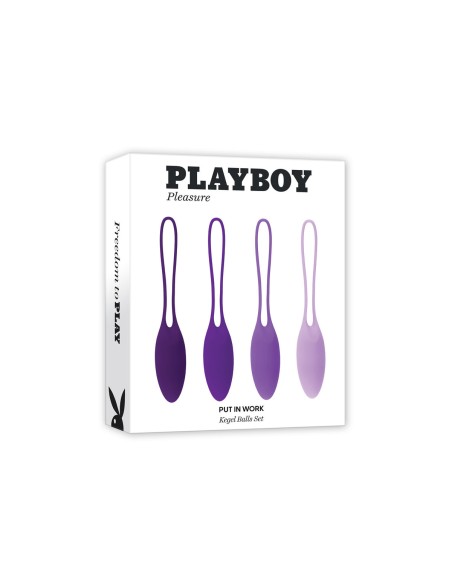 Vibromasseur à boules Playboy Playboy Multicouleur