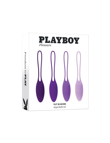 Vibromasseur à boules Playboy Playboy Multicouleur