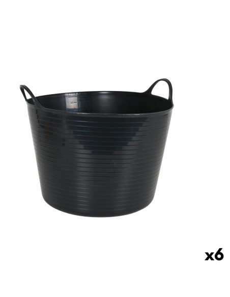 Bac plastique multi-usages Dem Flexy 42 L Rond (6 Unités)