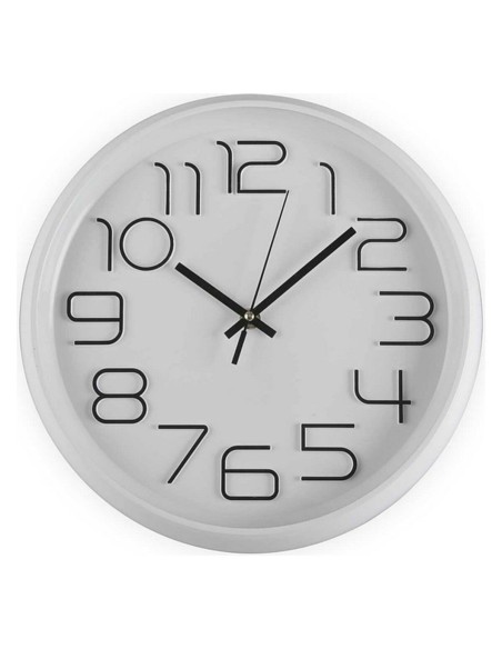 Horloge Murale Versa Plastique (4,5 x 30 x 30 cm)