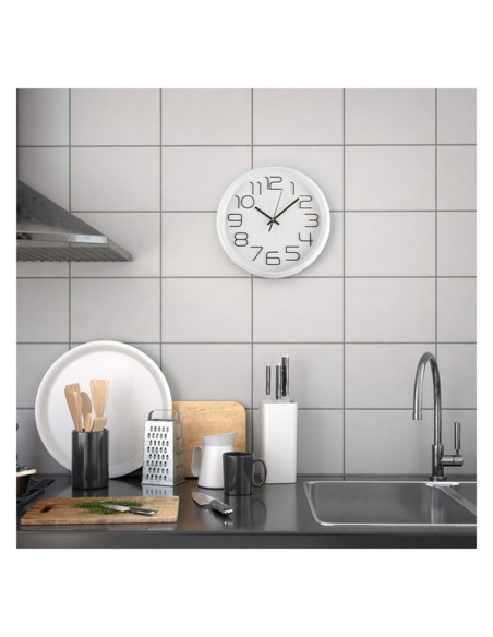 Horloge Murale Versa Plastique (4,5 x 30 x 30 cm)