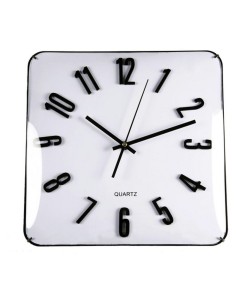 Horloge Murale Versa Verre (31 x 5,5 x 31 cm)