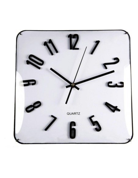 Horloge Murale Versa Verre (31 x 5,5 x 31 cm)
