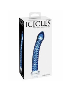 Gode Pipedream Icicles Bleu 2