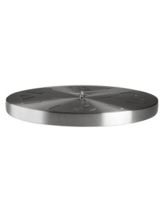 Horloge Murale Versa Argenté Métal Aluminium 4 x 35,5 x 35,5 cm 2