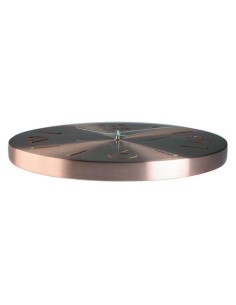 Horloge Murale Versa 18560231 Cuivre Métal Aluminium 4 x 35,5 x 35,5 cm 2