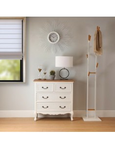 Horloge Murale Versa VS-20460113 Métal Bois MDF 68 x 6,5 x 68 cm 2